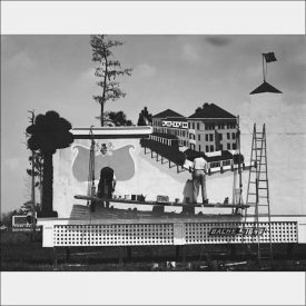 Walker evans billboard painter 1933-34