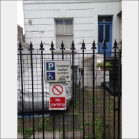 Fake Disabled Sign 900x900